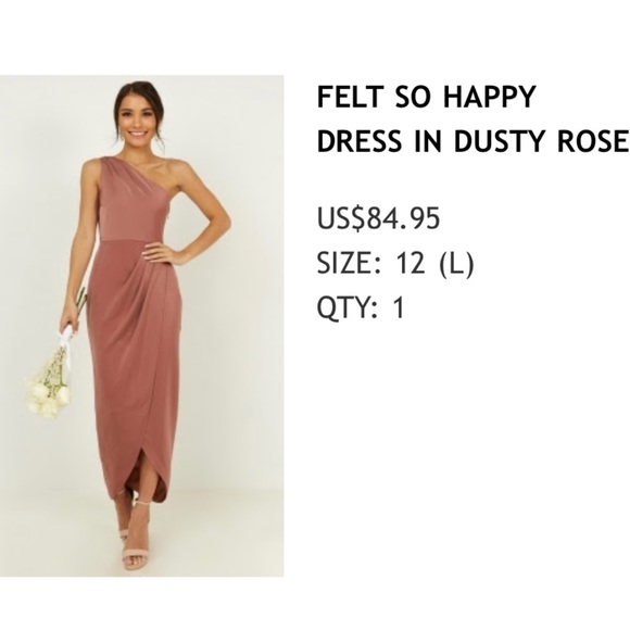 Showpo size US 12 wedding guest/bridesmaid dress - Picture 4 of 4